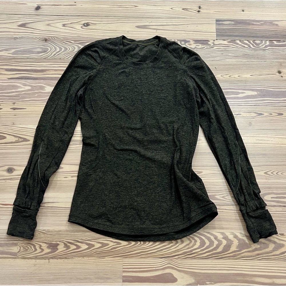 Lululemon Extra Mile Pullover Shirt Top Size 6